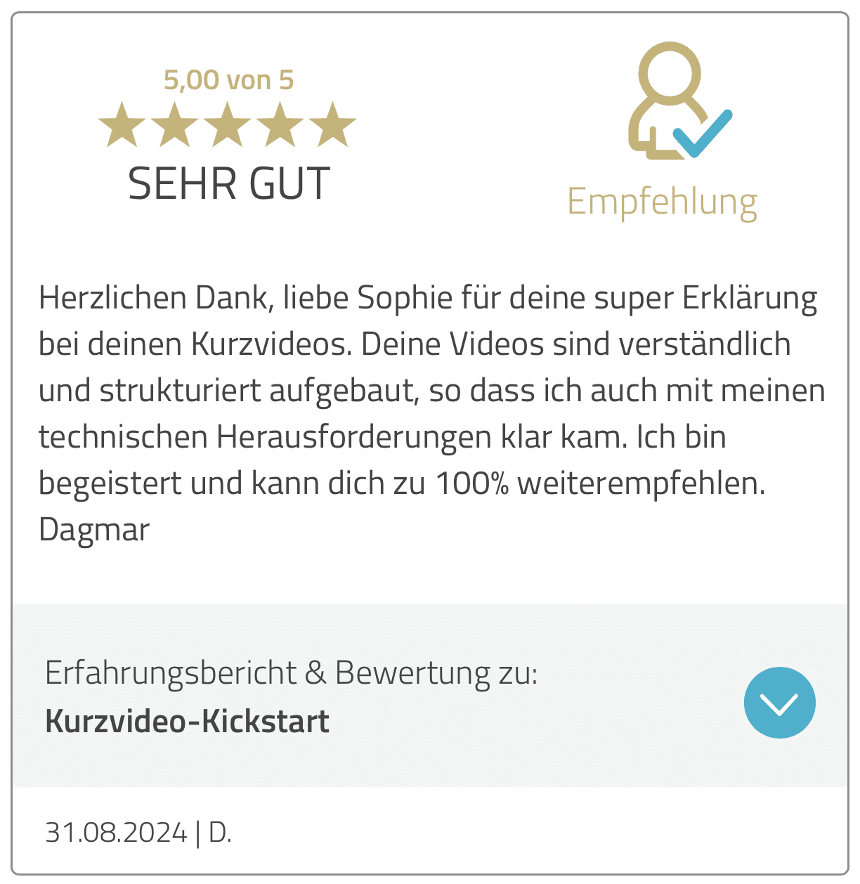 Sophie Hobelsberger Erfahrungen & Bewertungen 2